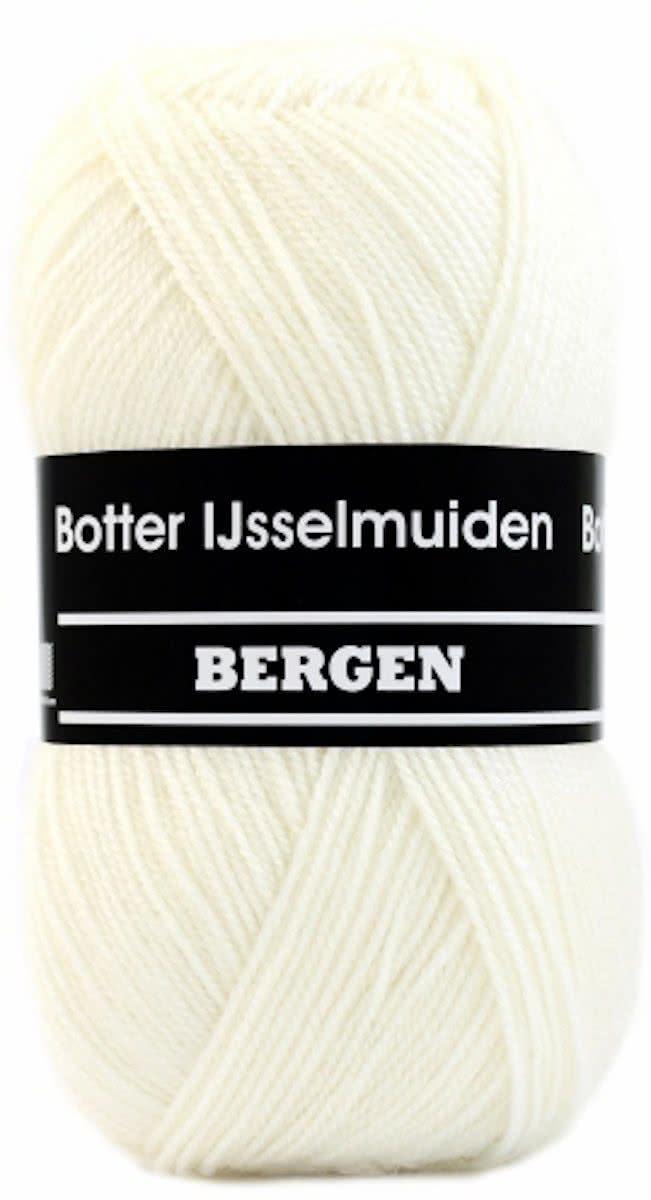 Botter Bergen 002 ecru. [ SOKKENWOL ] PAK 10 STUKS.